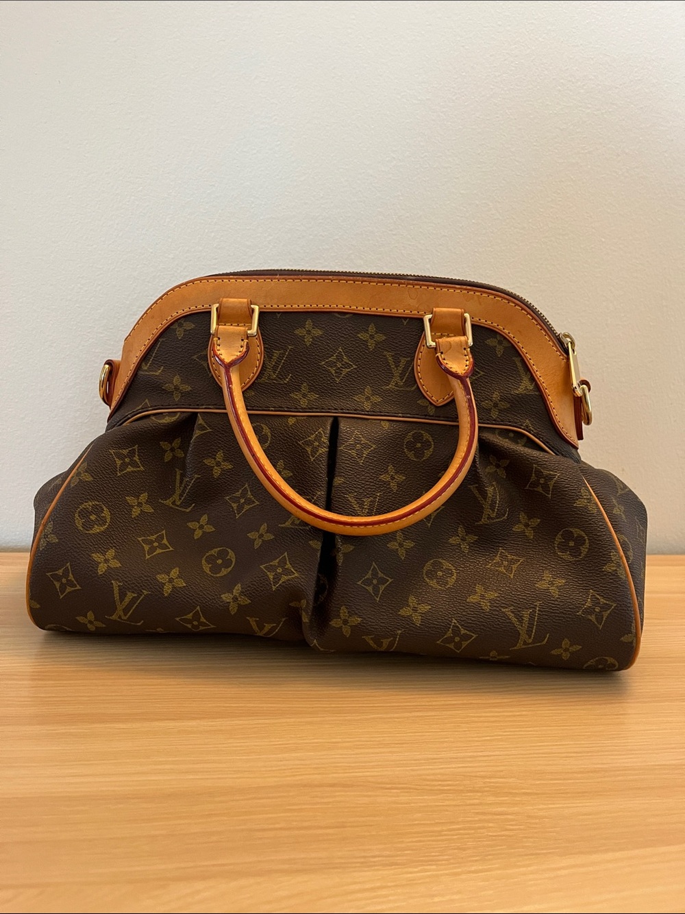Louis Vuitton Brown Monogram Satchel